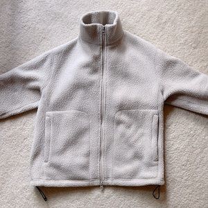 Everlane ReNew fleece jacket small
